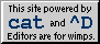 Powered by cat